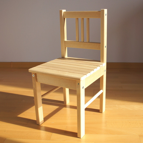 Детский деревянный стульчик 3