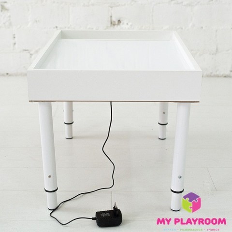 Световой стол-планшет для рисования песком Myplayroom + ножки 12