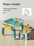 Набор стол и стул для LEGO, многофункциональный 10