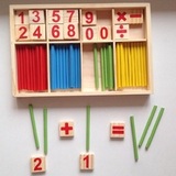 Набор счётных палочек, цифр и знаков, 72 элемента 2