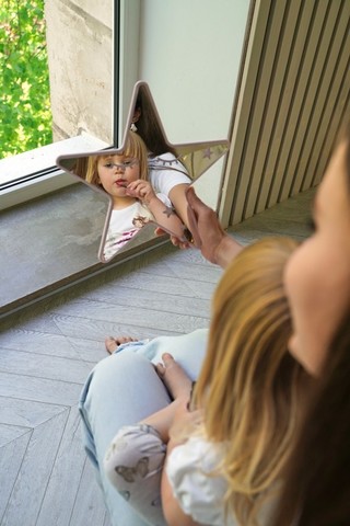 Безопасное зеркало для детской комнаты звезда 5