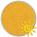 Кварцевый цветной песок (для рисования), желтый 1
